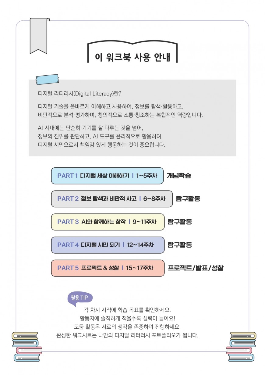 디지털 리터러시 사용 안내
