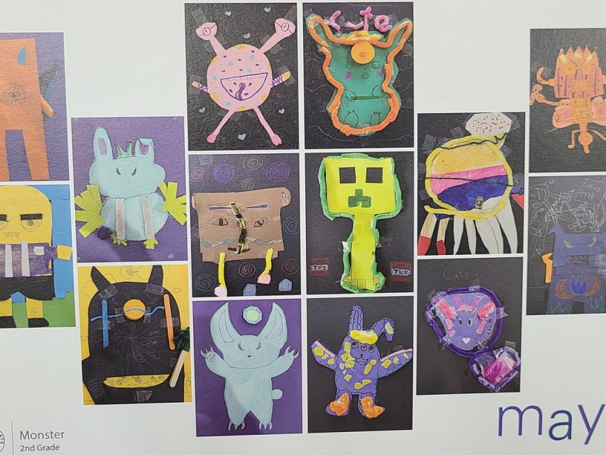 달력 납품 포장